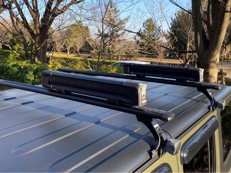 THULE snow pack スキーキャリア 7324B のパーツレビュー | ラングラー