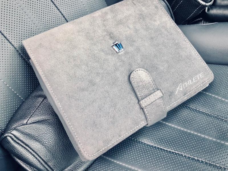 トヨタ(純正) クラウン用 ウルトラスウェード®️車検証ケース のパーツ