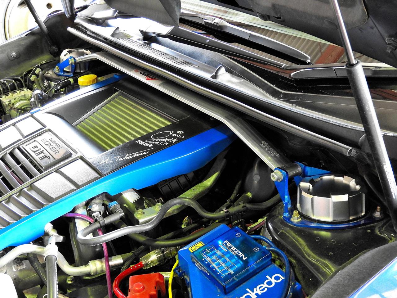 AXIS-PARTS アッパーマウントカバー のパーツレビュー | WRX S4(まおう