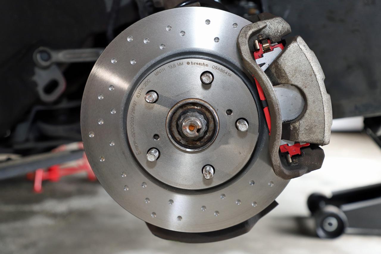 brembo XTRA brake disc (09.A864.1X) のパーツレビュー | オーリス