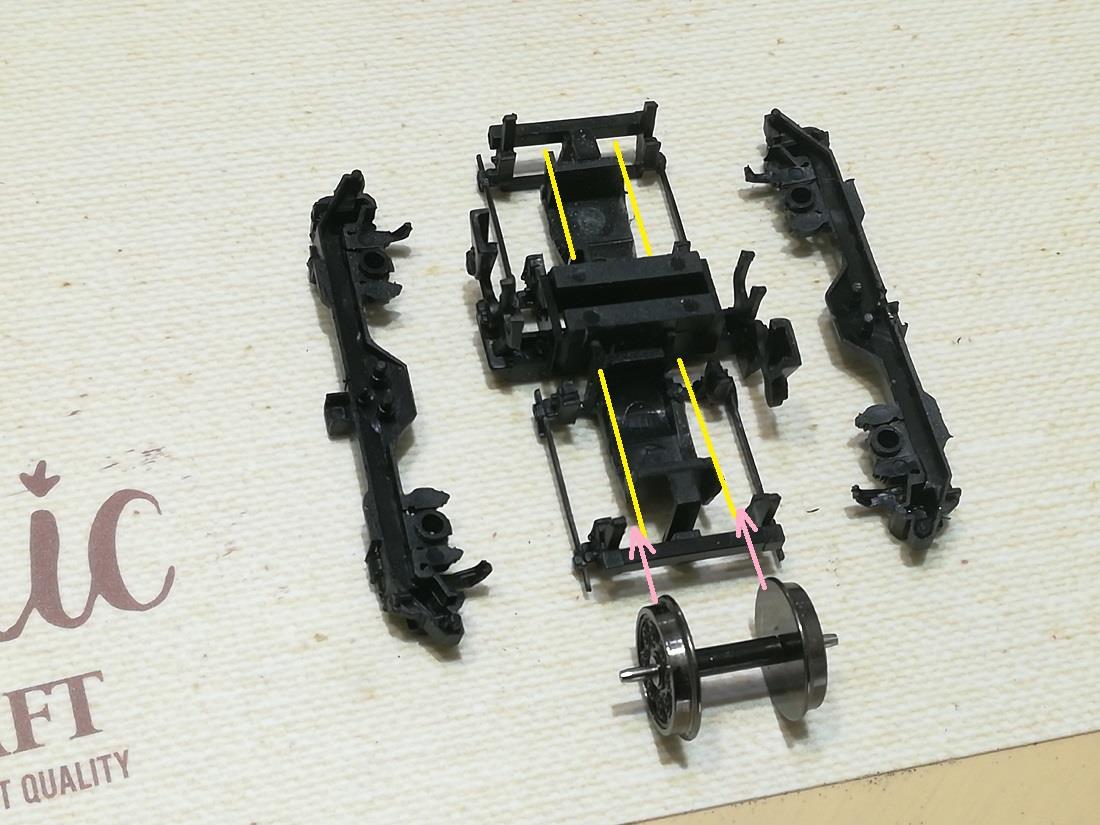 TOMIX EF66の加工を開始…13mm改軌編｜shonan breezeのブログ｜時の