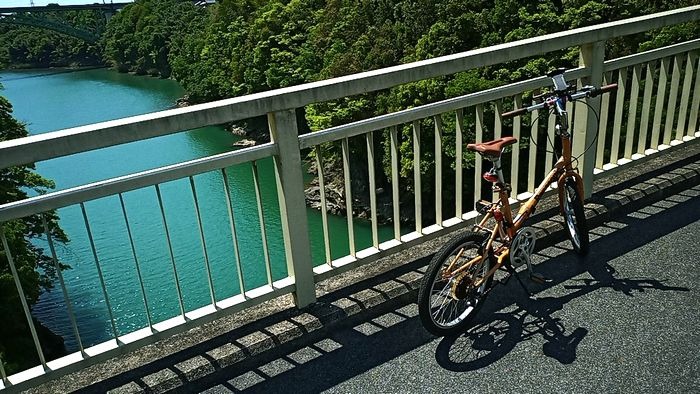 Panasonicの20インチ折り畳み自転車 SPRINGBOK RV でポタリング