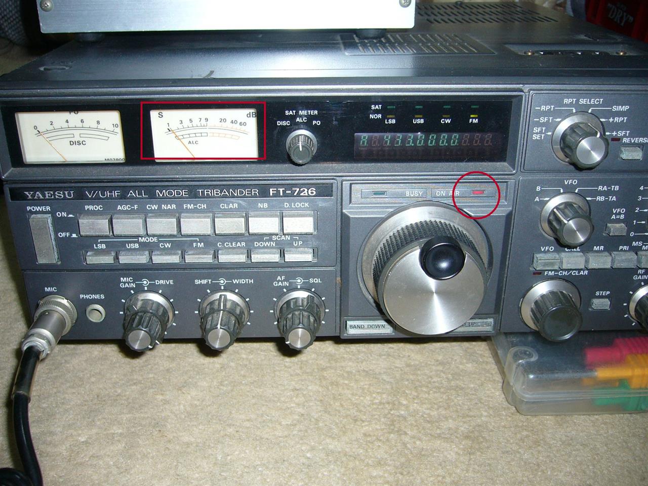 ヤエスFT-726の修理｜まきさん＠徳島のブログ｜いにしえの807