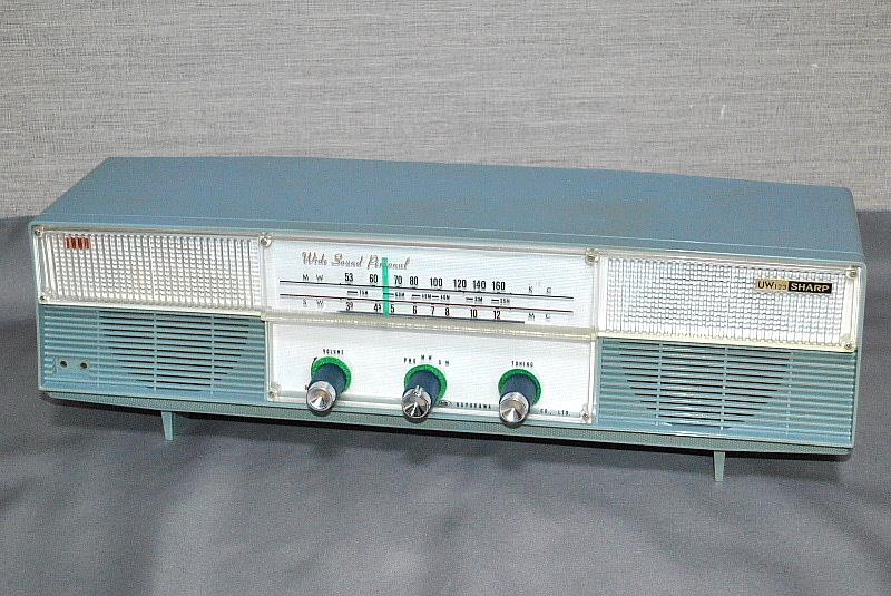 真空管ラジオ シャープ 早川電機工業 UW-123 ｜覆面えるのブログ