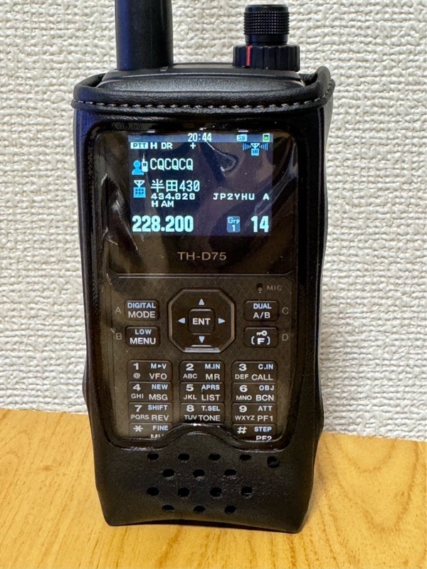 KENWOOD TH-D75 ソフトケース代用 ICOM ID-52用ソフトキャリングケース