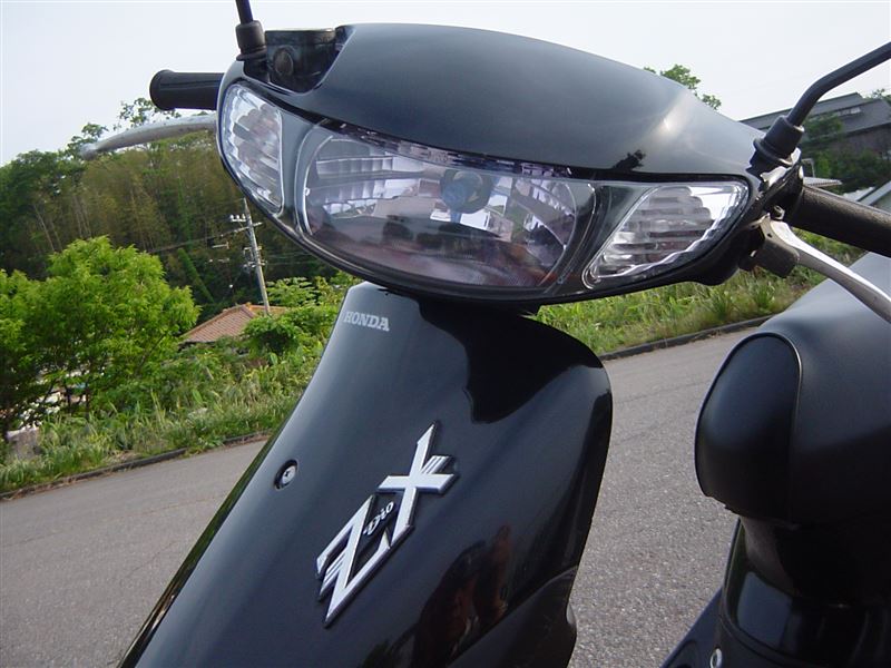 ウインカークリア＆ステルス化（ホンダ Live Dio ZX (ライブディオZX