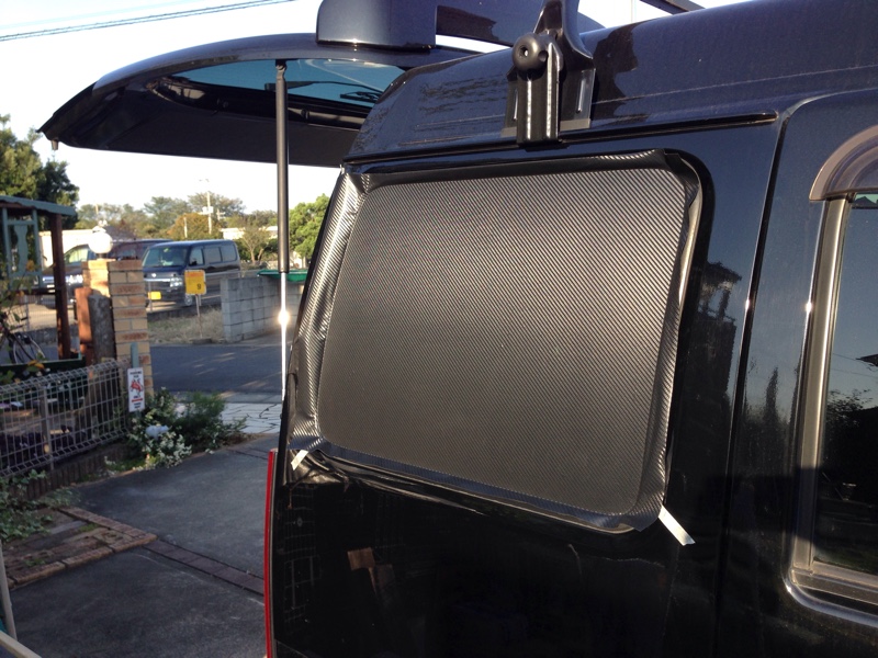 サンバーのリア窓埋め（スバル サンバー・TT/TV/TW）by ハヤブサ運ちょ