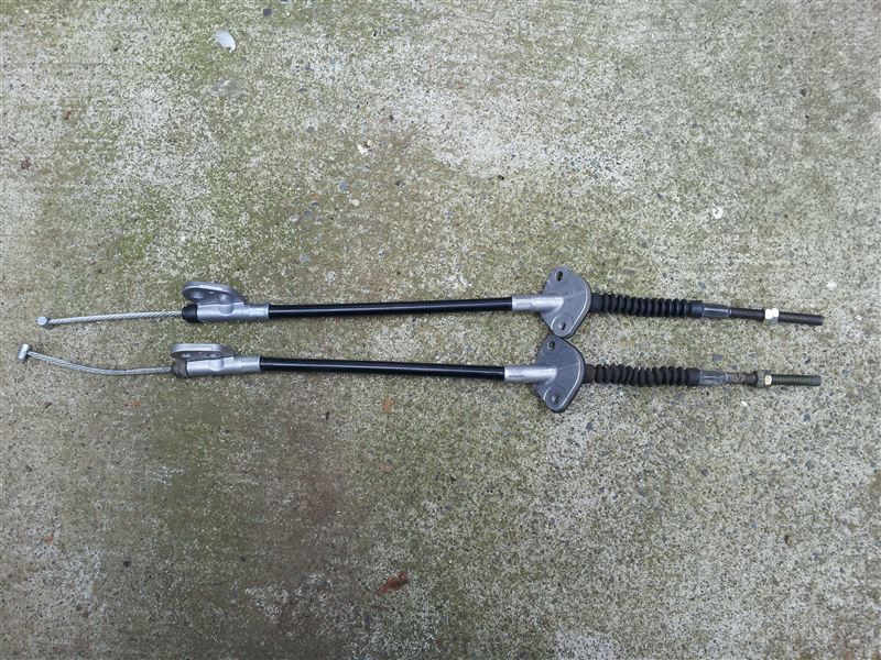 サイドブレーキワイヤー交換（トヨタ マークII・X100系）by