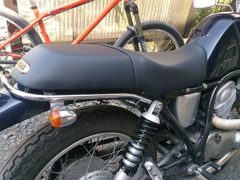 シートレザー張替（ヤマハ SRV250）by YkzwD - みんカラ