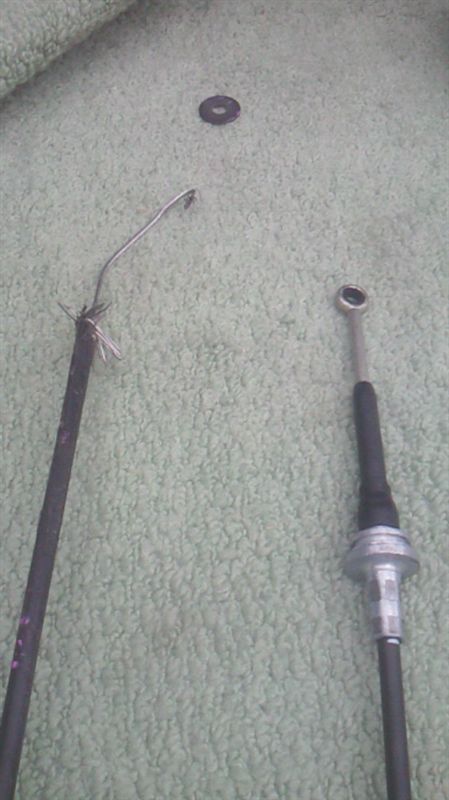 ミゼットシフトワイヤー交換（ダイハツ ミゼットII・K100P/100C系）by