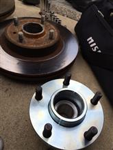DIY】ハブ5穴化（日産 180SX・RS13/KRS13型）by ポンコツ車輌研究会