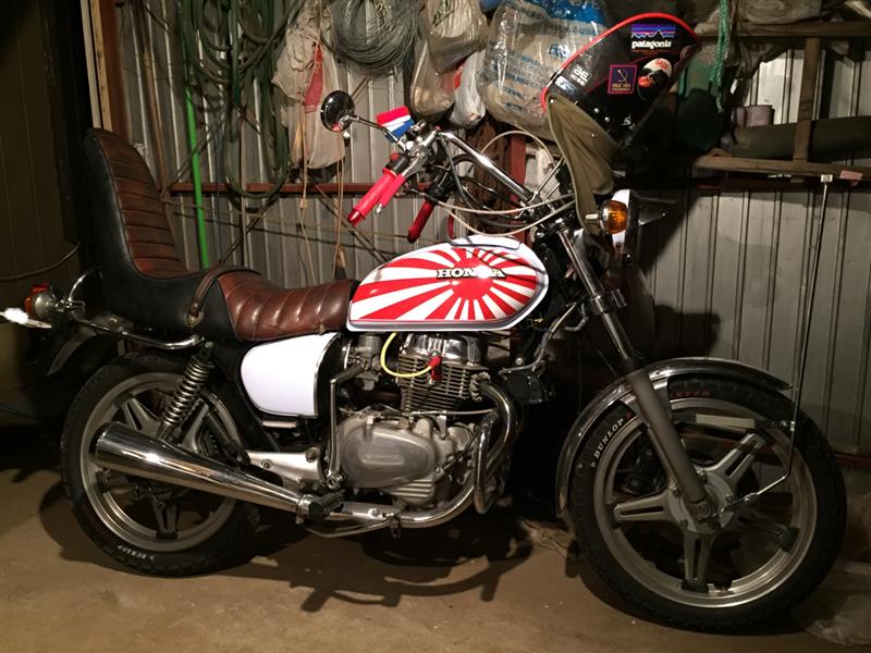 ボロ三段シート（ホンダ CB250T）by mat茶 - みんカラ
