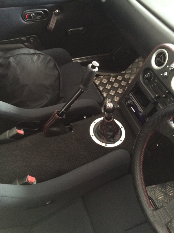 ロングサイドブレーキレバー（マツダ ユーノスロードスター・NA）by