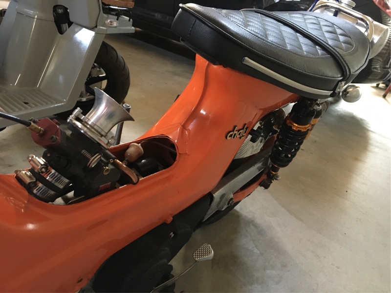 シート交換（ホンダ シャリー）by ミニコージ - みんカラ