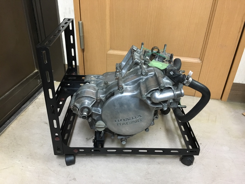 エンジンスタンドを自作してみたよ（ホンダ NSR250RSE）by Ka2