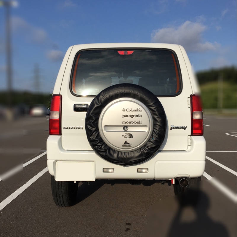 純正スペアタイヤカバー 〜ステッカーチューンII〜（スズキ ジムニー