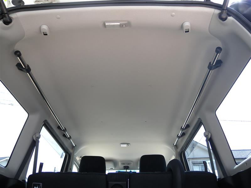 インナールーフパイプの加工＆取付け その1（ホンダ バモス・HM1/2/3