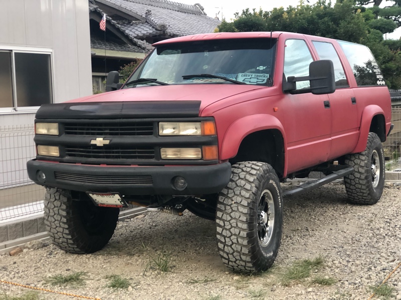 ノーズブラにしちゃったよー（シボレー サバーバン・8代目）by 赤鯖