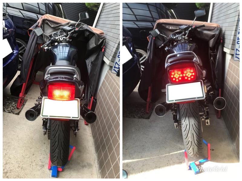 CB400SF（NC31)テール流用②（ホンダ CB750）by ケンスタ - みんカラ