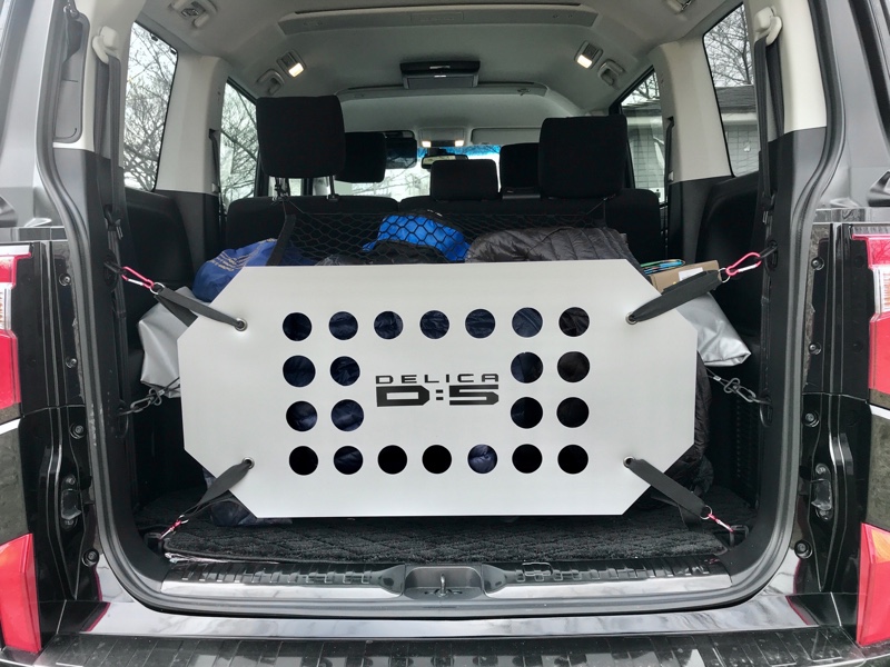 節約版カーゴフェンス製作（三菱 デリカD:5・CV系(ダイナミック