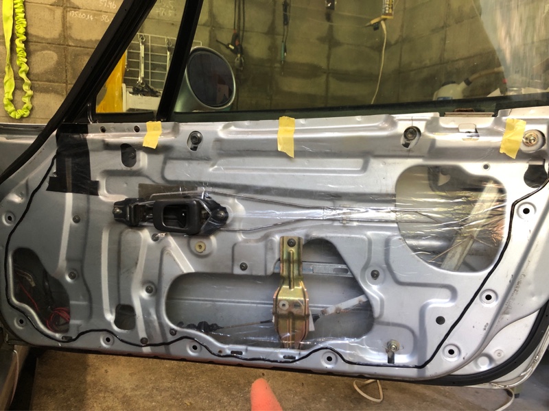 ドア内張りビニール貼り替え（スズキ カプチーノ・EA11R/21R）by 大和