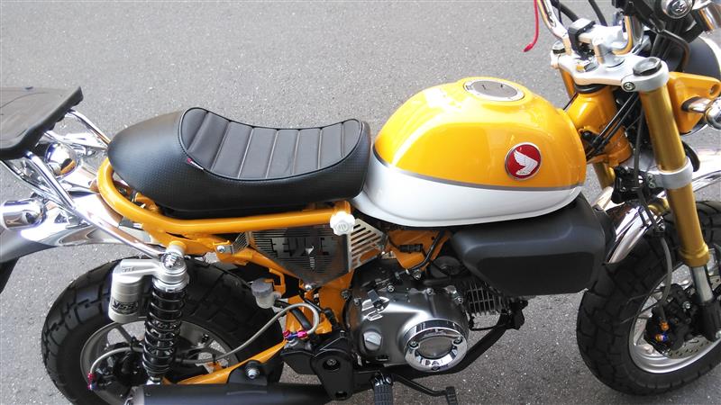 キタコ カスタムシート（ホンダ モンキー125）by Tsuki@ - みんカラ