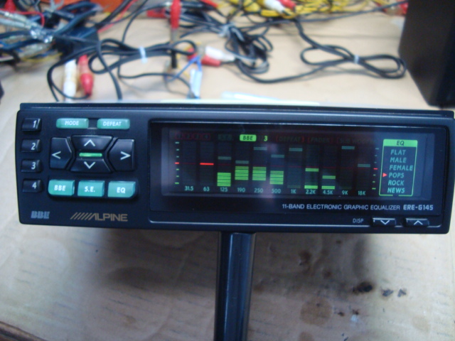 ☆ ALPINE イコライザー ERE-G145 イルミ修理（トヨタ アルファードG