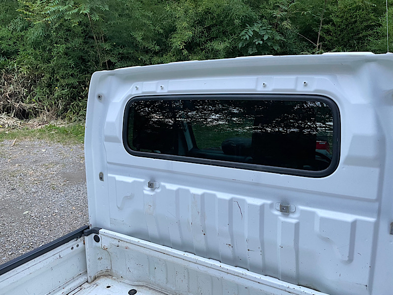 スモークフィルムを貼ってみた（スズキ キャリイトラック・DA/DB52T