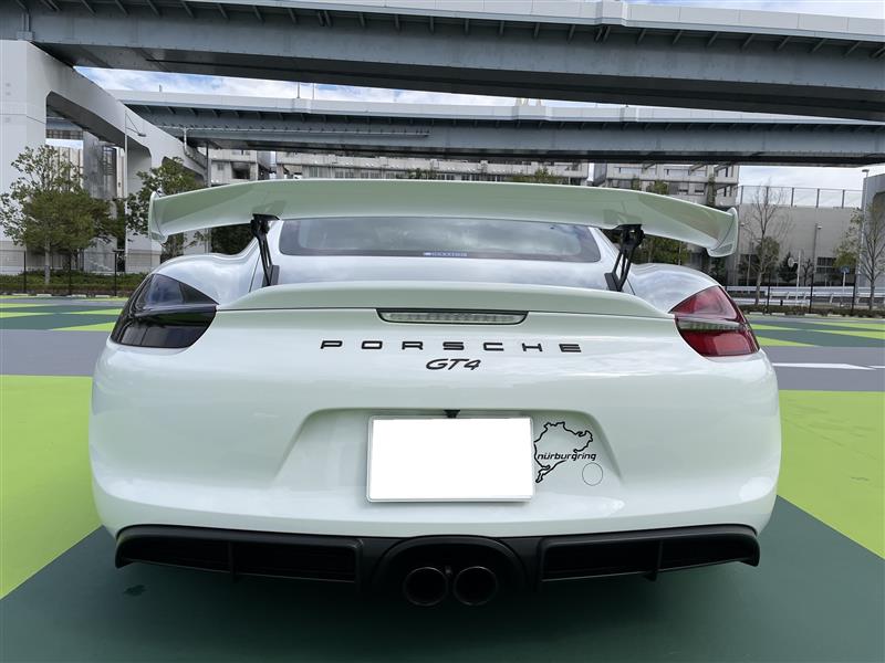 テールランプスモークフィルム施工（ポルシェ ケイマン・981）by みや