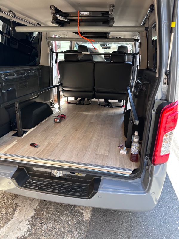 自作スライドフロア（日産 キャラバン・E26）by AquaRay - みんカラ