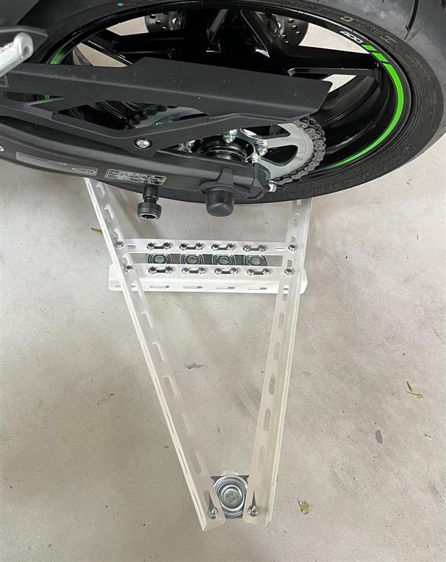 自作バイクリフター（カワサキ Ninja ZX-4RR）by パパダス(´・ω・`)y