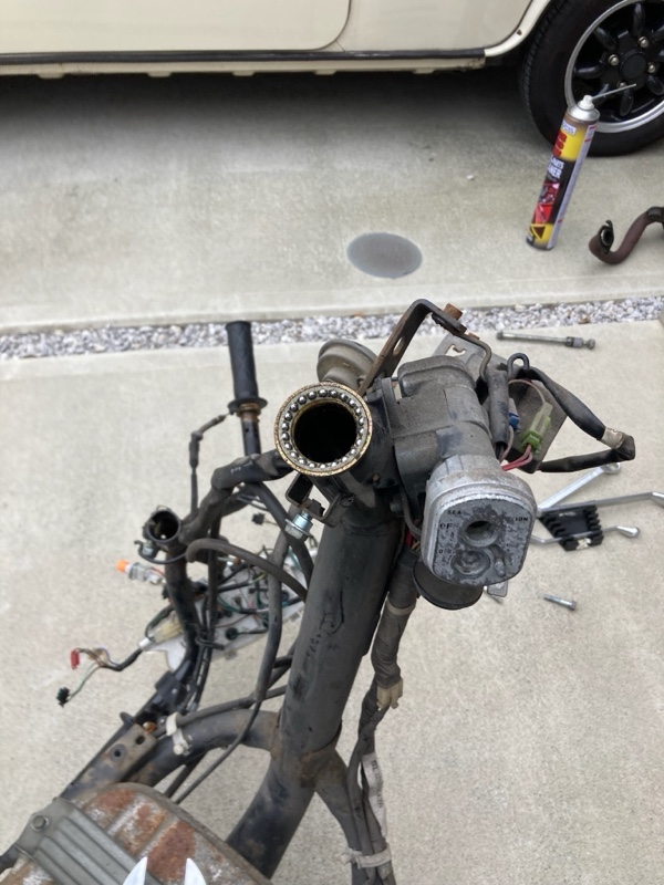 ディスク化 zx足周り 取り付け（ホンダ ライブディオ）by あまじゃ