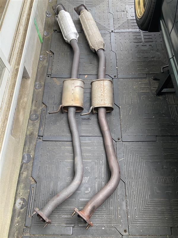 中間パイプ交換''`ｨ(´∀｀∩（マツダ ロードスター・NB）by カムたく