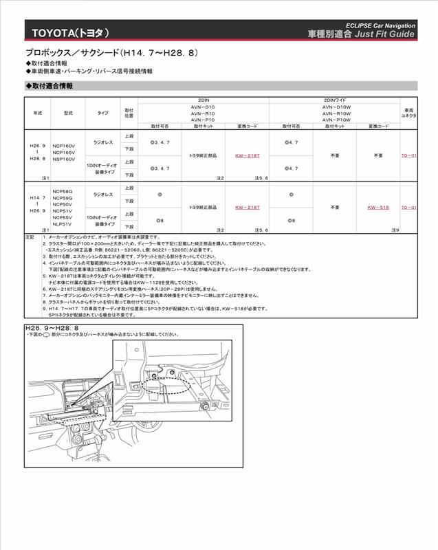 配線図（トヨタ プロボックスバン・NCP16#系）by 麻仁亜 - みんカラ