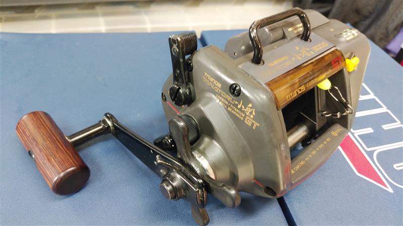 1,987年製 SHIMANO チタノス・タナトル小船GT-3000 メンテナンス