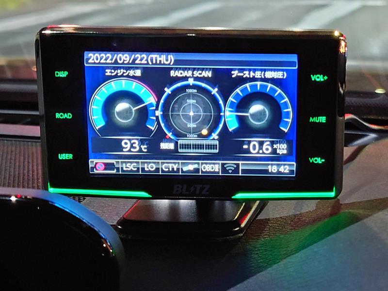 ブリッツTL311RをOBD2からACC電源介して取り付け（マツダ MAZDA3