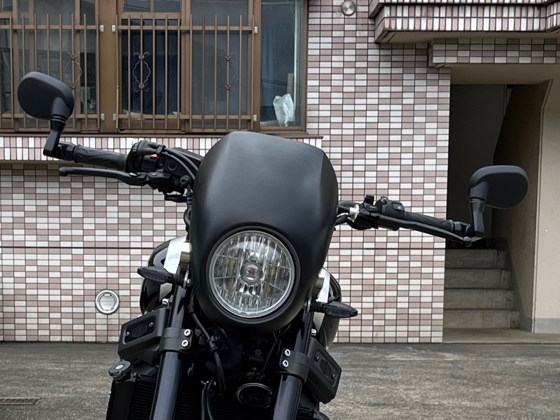 2022純正バーエンドミラー移植（ヤマハ XSR900）by Berone - みんカラ