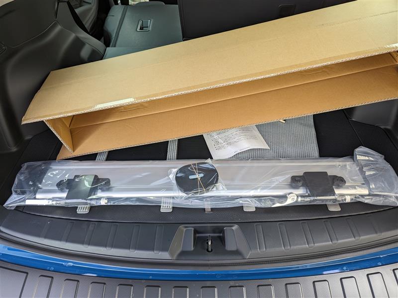 サイクルカーゴキャリア取付（スバル フォレスター・SK）by ふぉれ