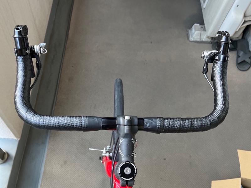 ブルホーンハンドルバーに交換（輸入車その他 メリダ）by たーーー坊