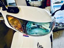 ヘッドライトバルブのLED化（ホンダ ライブディオZX）by 田なっくす