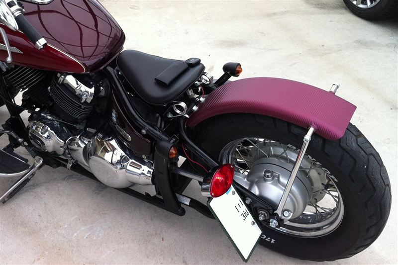 ガレージT&F ソロシート&スプリングマウントKIT のパーツレビュー