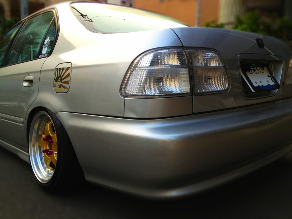 TYC クリアテール のパーツレビュー | シビックフェリオ(EK://Takumi…3