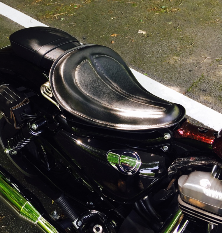 ハーレーダビッドソン 純正 スプリングサドルシート のパーツレビュー