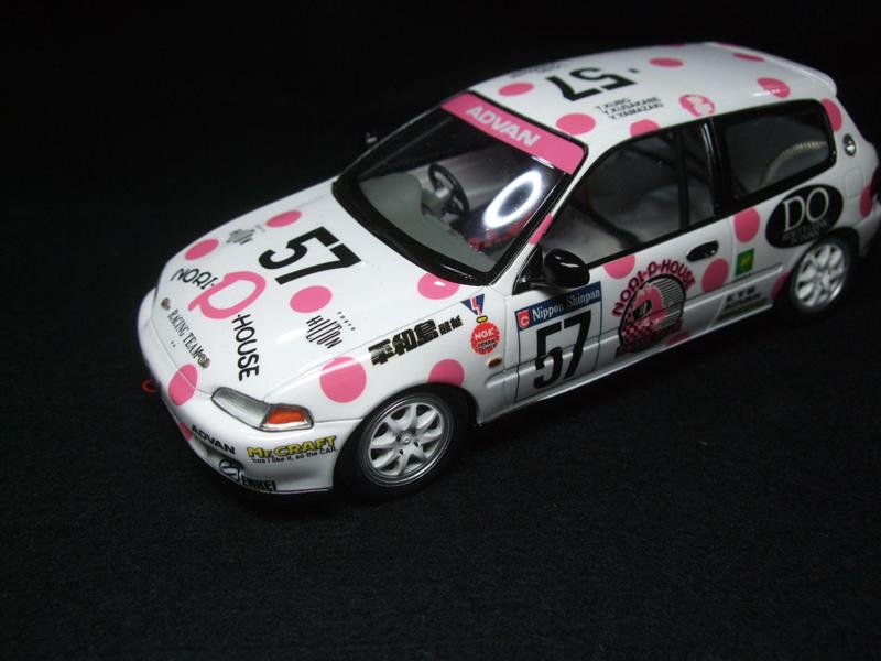 ハセガワホンダ シビック NORI P HOUSE レースカー絶版 Yahoo
