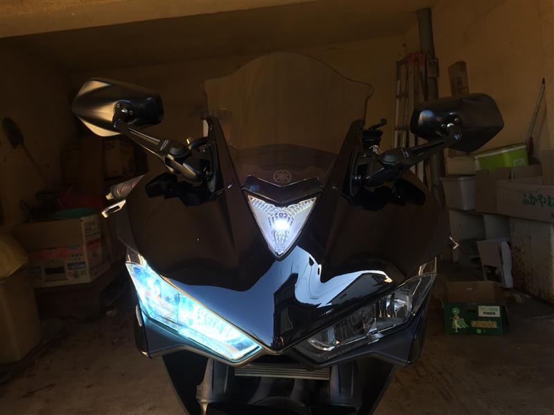 TANAX ナポレオン カウリングミラー7 のパーツレビュー | YZF-R25