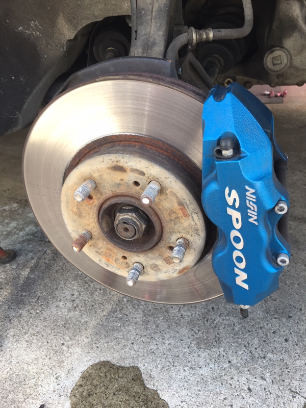 SPOON ツインブロックキャリパー のパーツレビュー | シビックタイプR