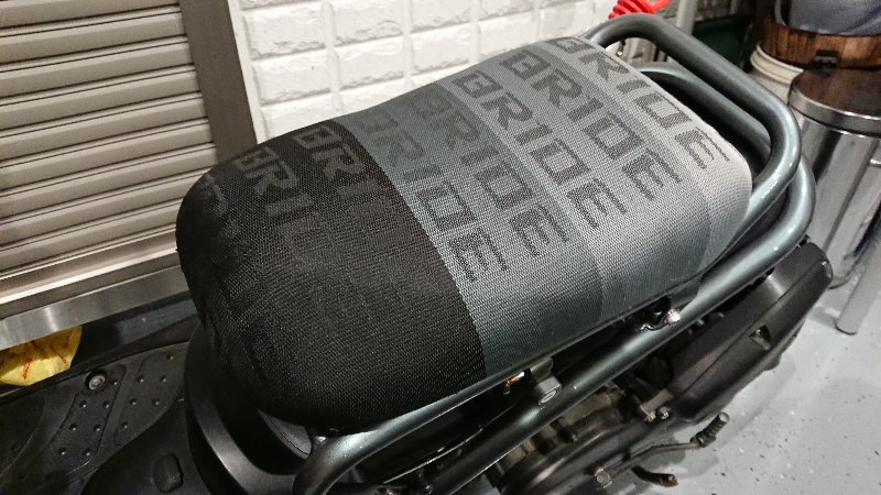 BRIDE シート のパーツレビュー | ズーマー(kobayasi) | みんカラ