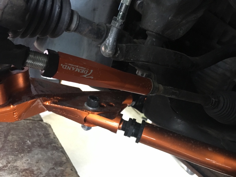 T-DEMAND 調整式タイロッドエンド のパーツレビュー | ウィッシュ(タカ