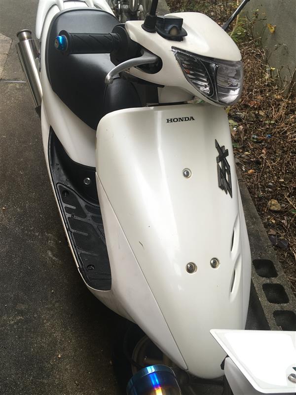 ホンダ(純正) ライブディオZX 規制後フロントカバー のパーツレビュー