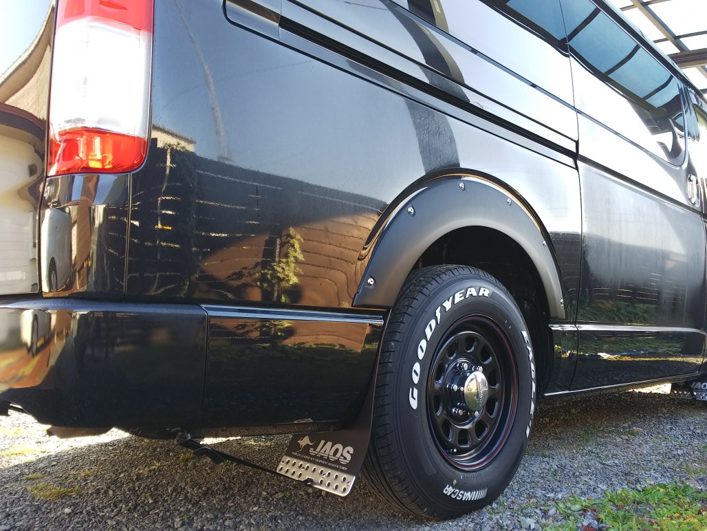 JAOS オーバーフェンダー のパーツレビュー | ハイエースバン(tata＿